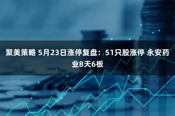 聚美策略 5月23日涨停复盘：51只股涨停 永安药业8天6板