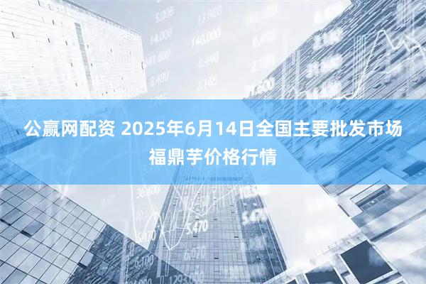 公赢网配资 2025年6月14日全国主要批发市场福鼎芋价格行情